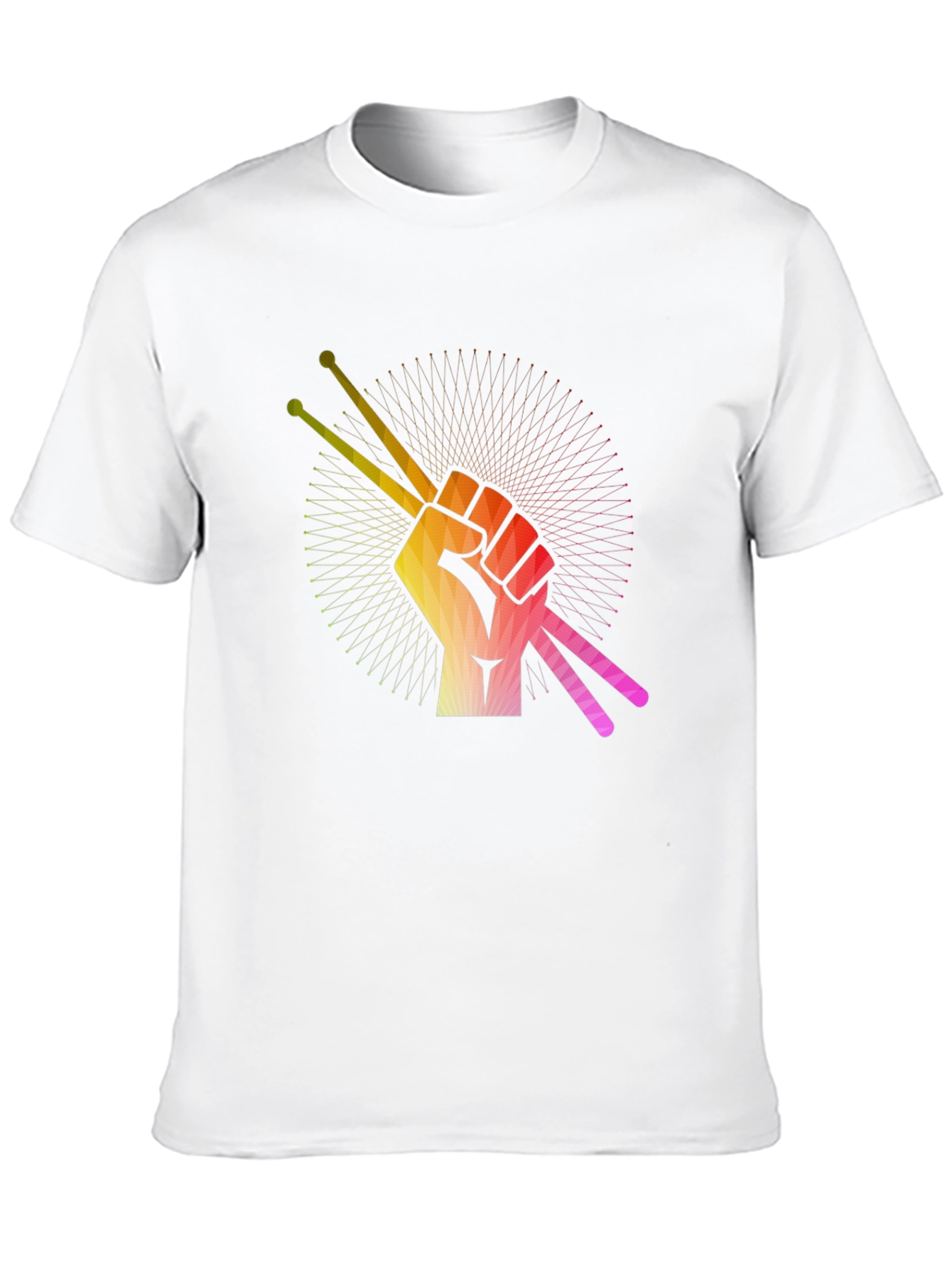 Drummers Hand T-Shirt: Raise Your Sticks!