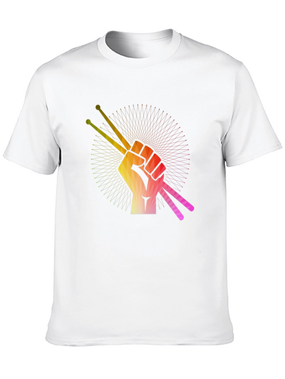 Drummers Hand T-Shirt: Raise Your Sticks!