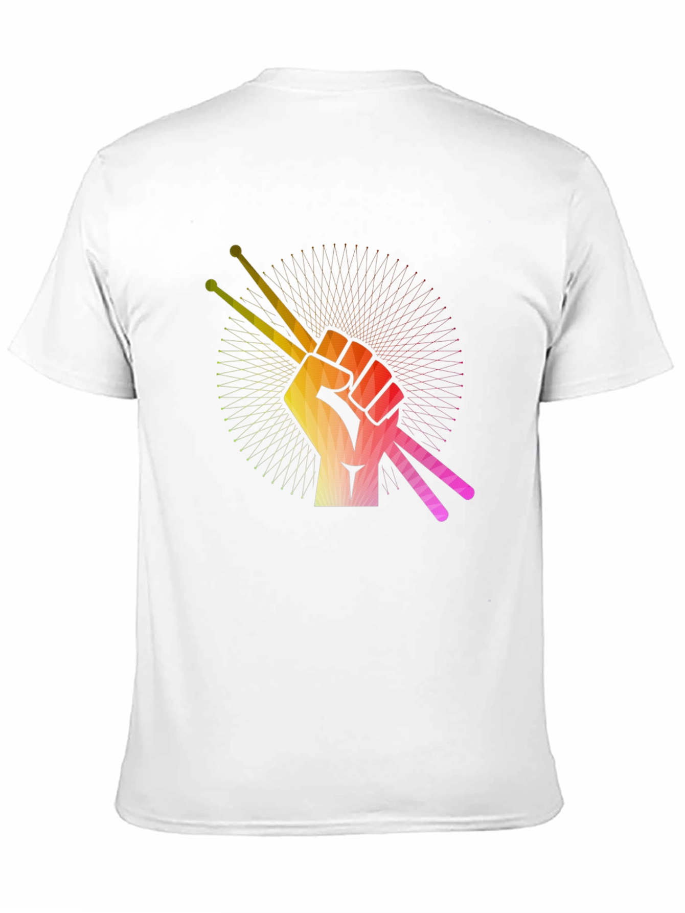 Drummers Hand T-Shirt: Raise Your Sticks!