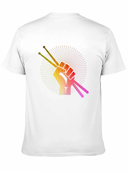 Drummers Hand T-Shirt: Raise Your Sticks!
