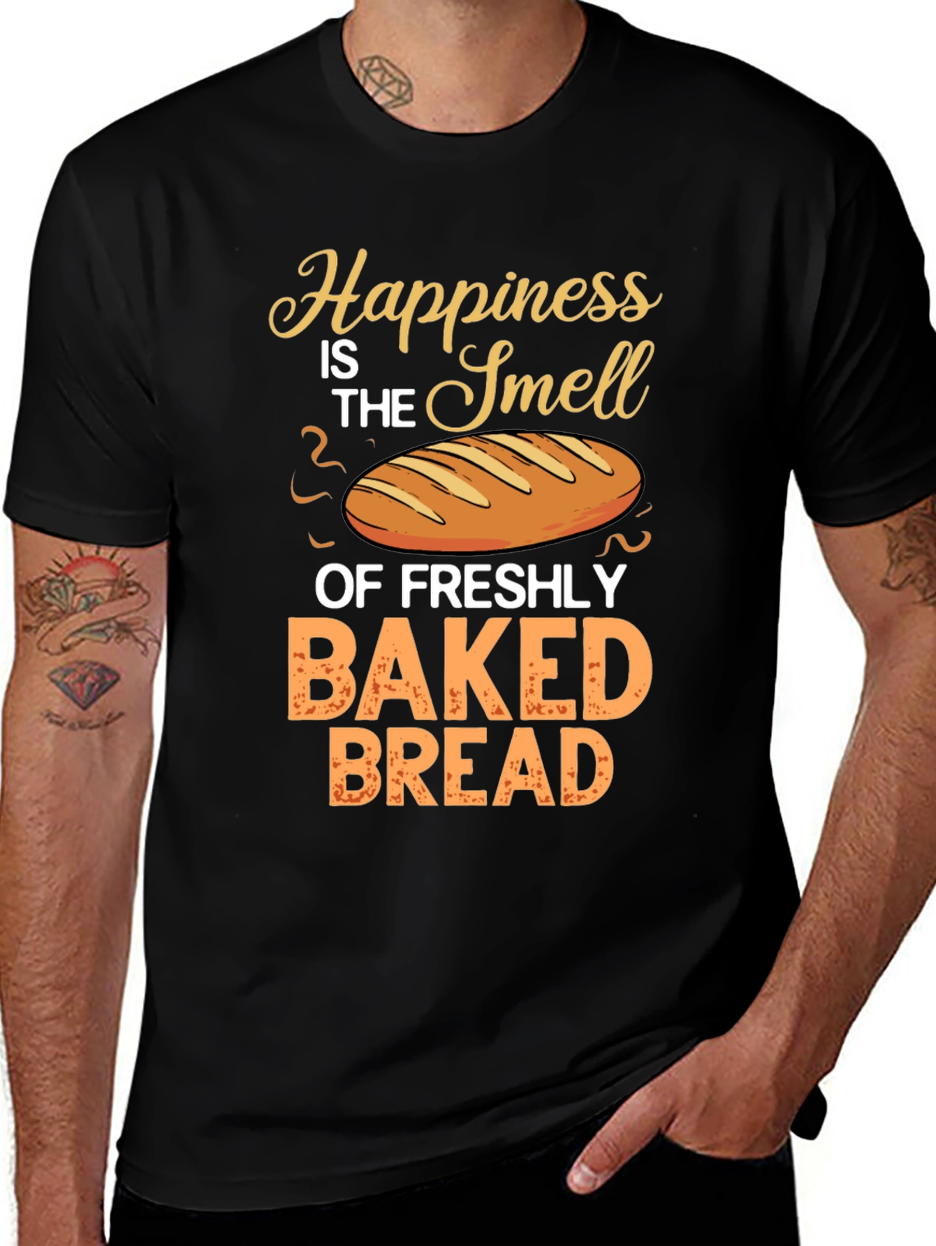 Freshly Baked Bread Happiness T-Shirt