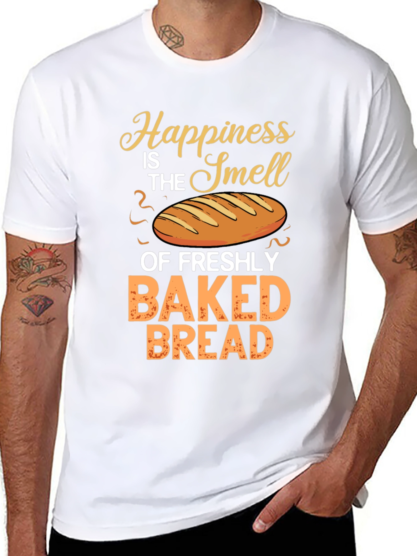 Freshly Baked Bread Happiness T-Shirt
