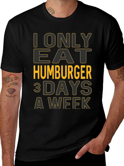 Funny Humburger Lover T-Shirt