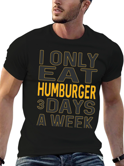 Funny Humburger Lover T-Shirt
