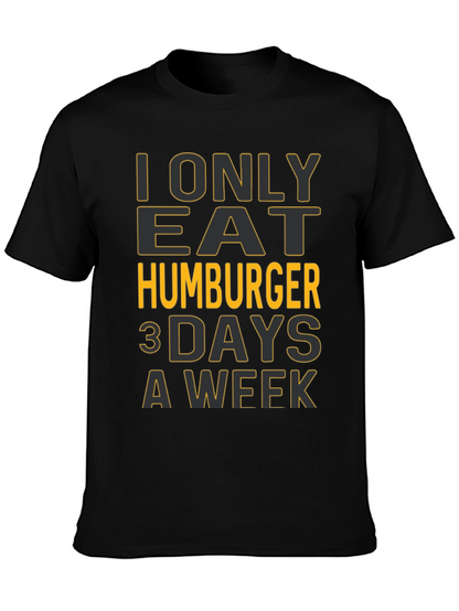 Funny Humburger Lover T-Shirt