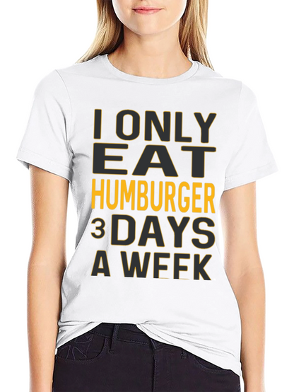 Funny Humburger Lover T-Shirt