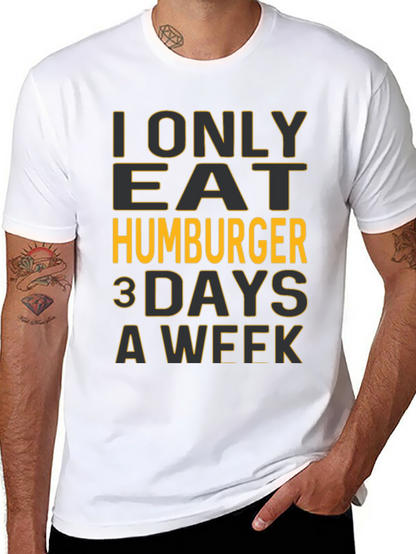 Funny Humburger Lover T-Shirt