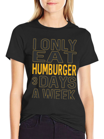 Funny Humburger Lover T-Shirt