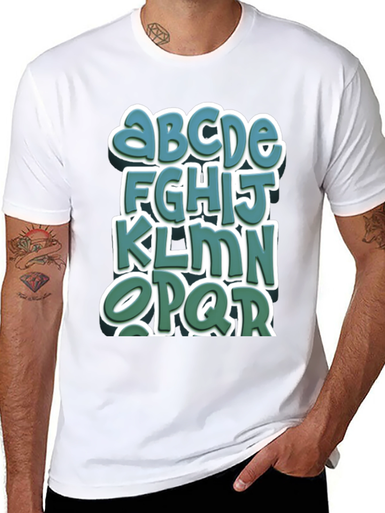 Alphabet T-Shirt - Fun ABC Design