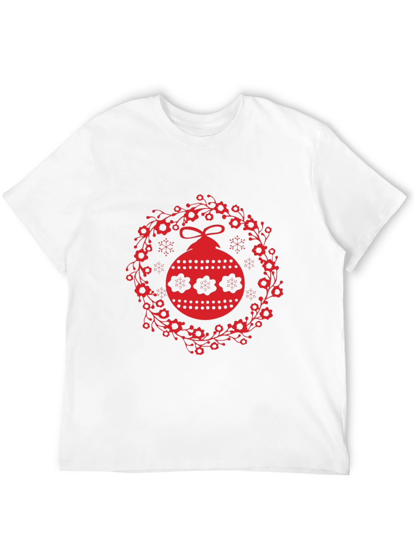 Festive Ornament Tee - Holiday Style