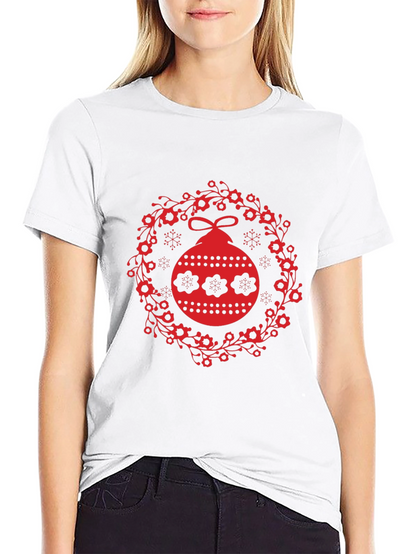Festive Ornament Tee - Holiday Style