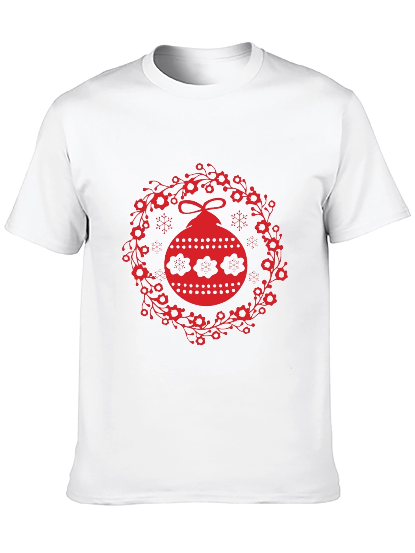 Festive Ornament Tee - Holiday Style