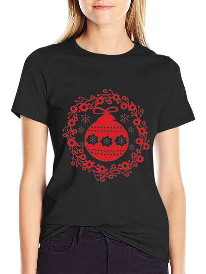 Festive Ornament Tee - Holiday Style