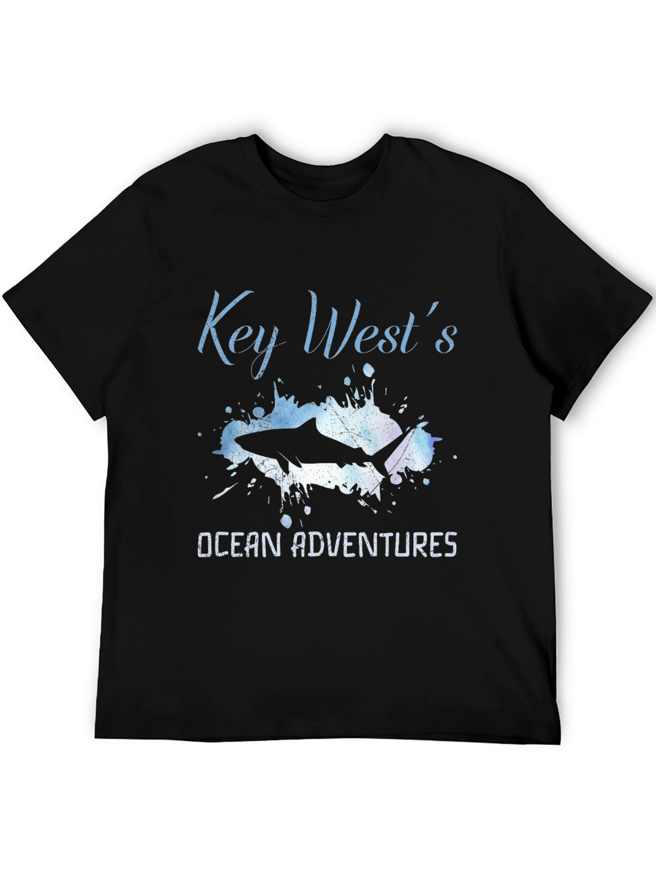 Key West Ocean Adventures Black T-Shirt