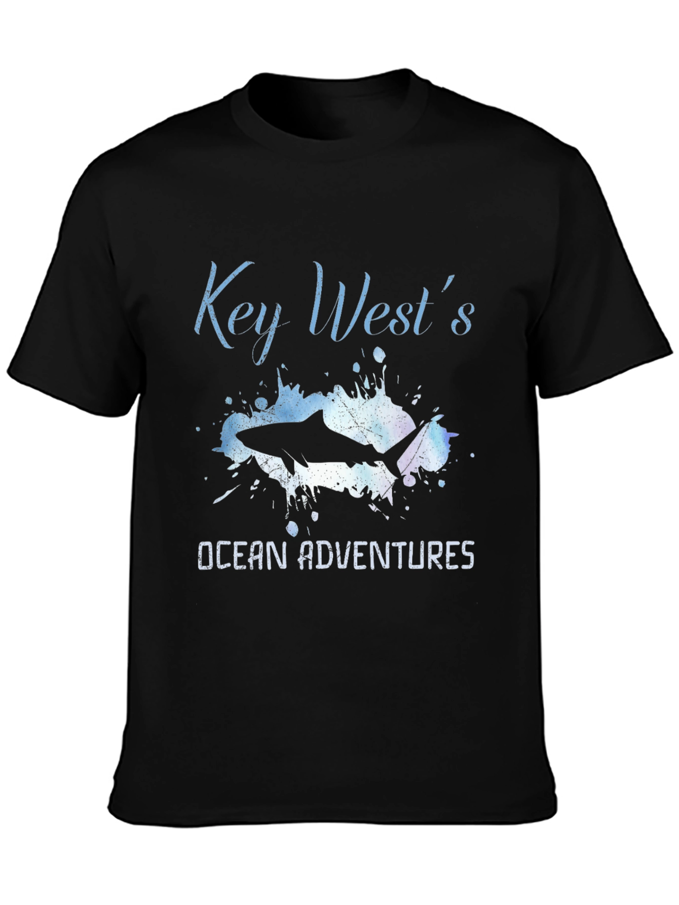 Key West Ocean Adventures Black T-Shirt