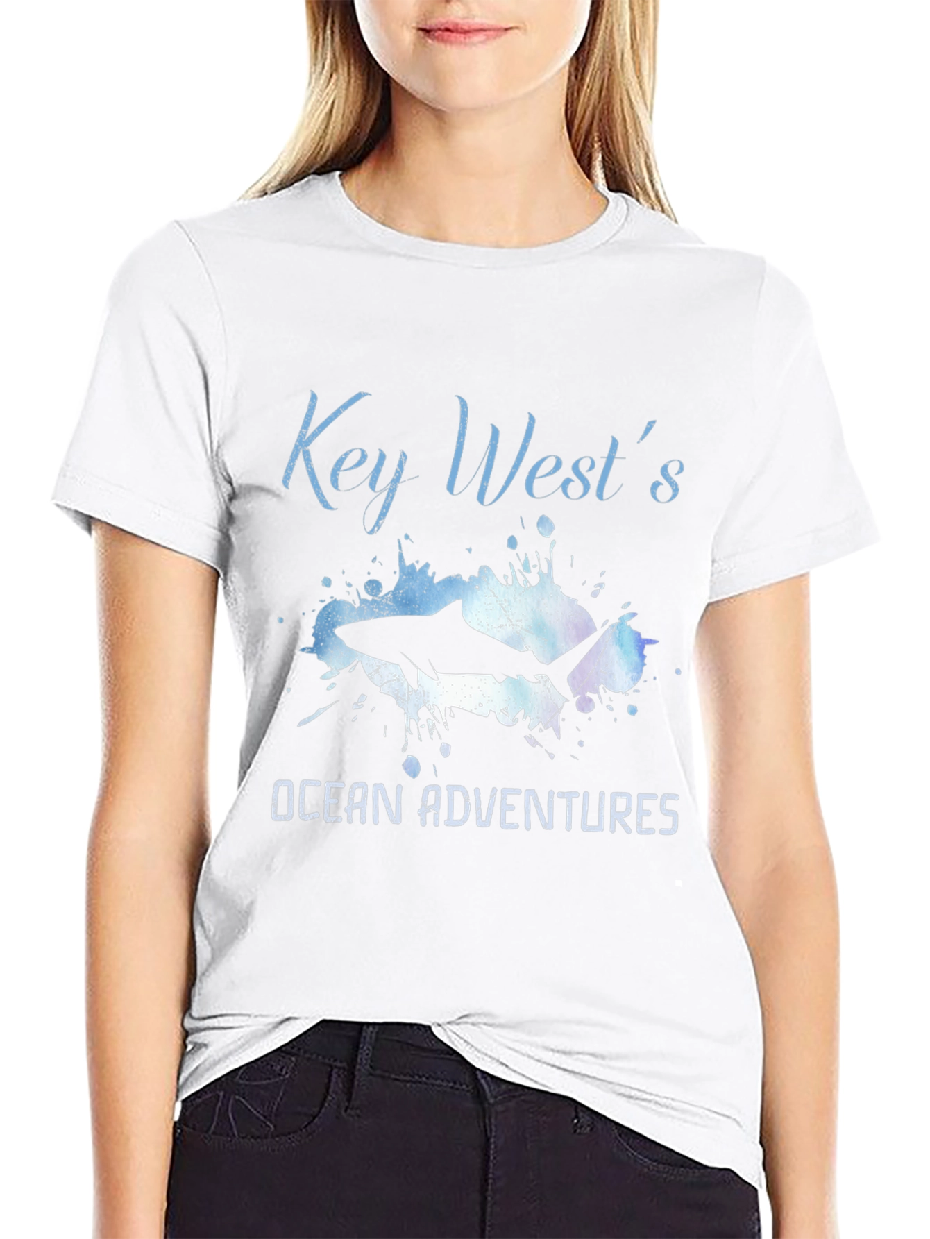 Key West Ocean Adventures Black T-Shirt