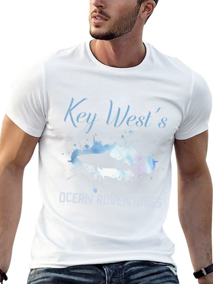 Key West Ocean Adventures Black T-Shirt