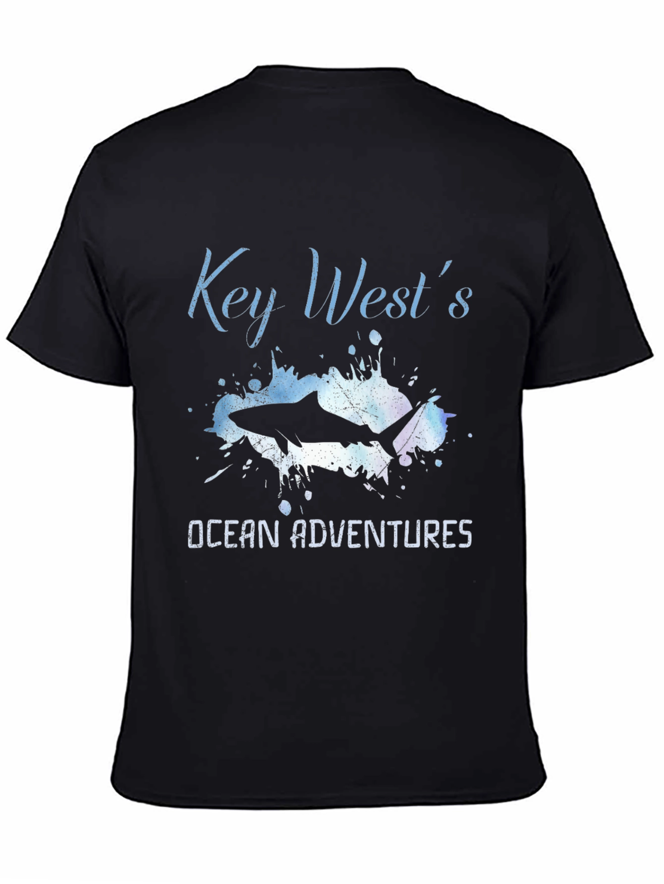 Key West Ocean Adventures Black T-Shirt