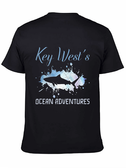 Key West Ocean Adventures Black T-Shirt
