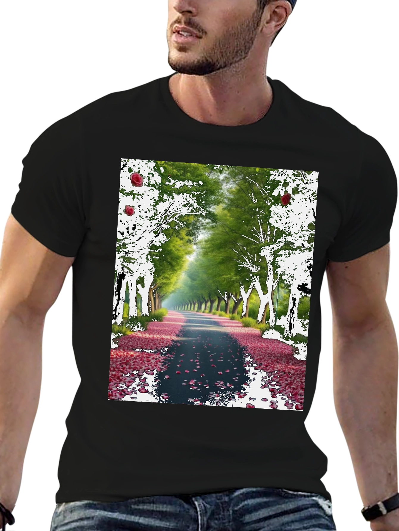Natures Path T-Shirt - Scenic Tree Road