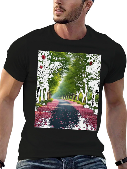 Natures Path T-Shirt - Scenic Tree Road