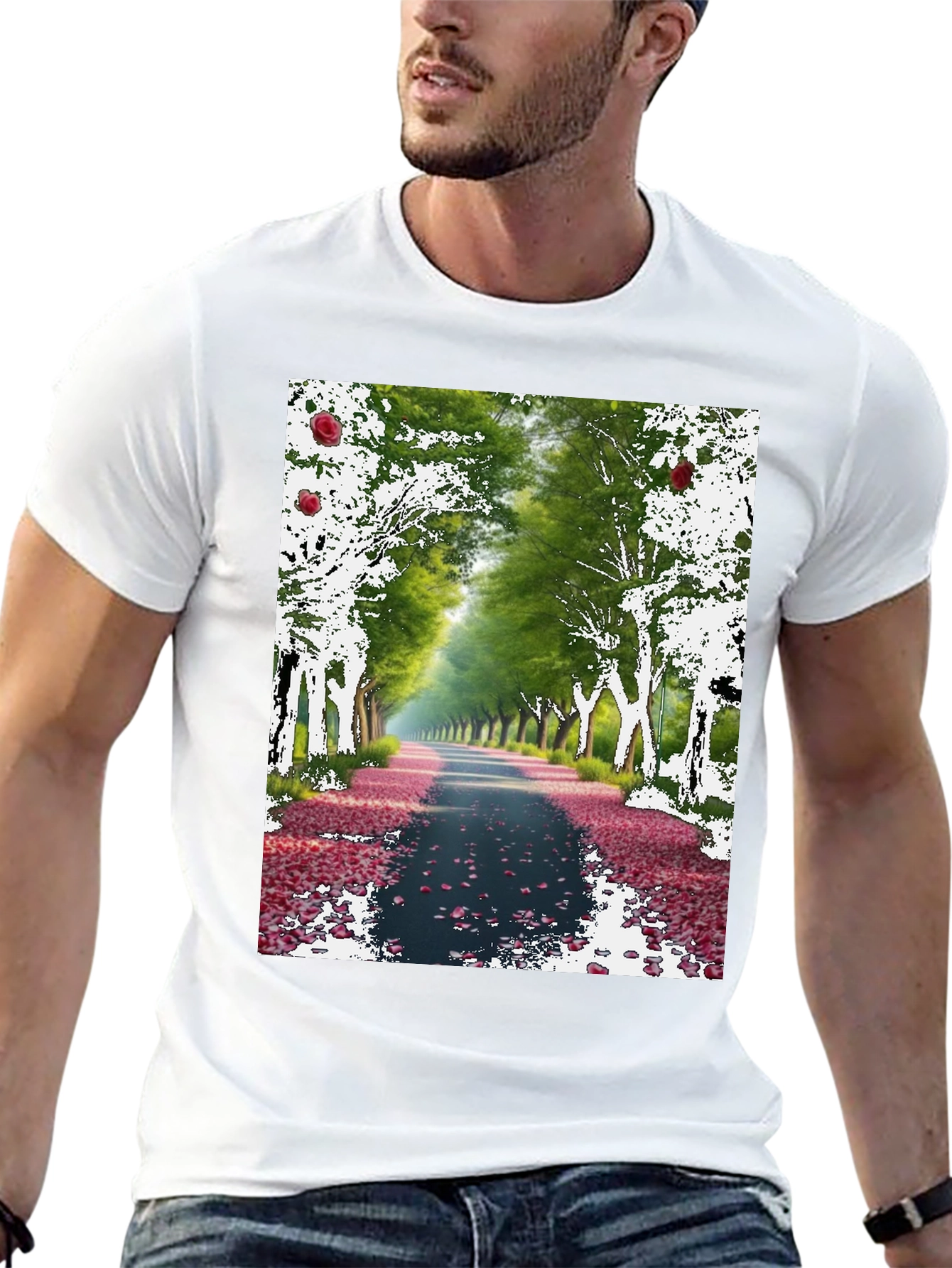 Natures Path T-Shirt - Scenic Tree Road
