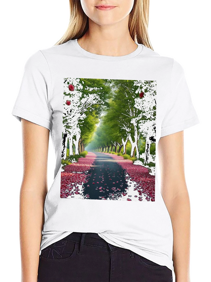 Natures Path T-Shirt - Scenic Tree Road