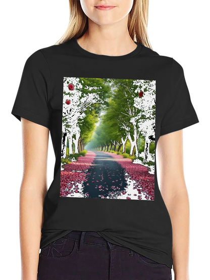 Natures Path T-Shirt - Scenic Tree Road
