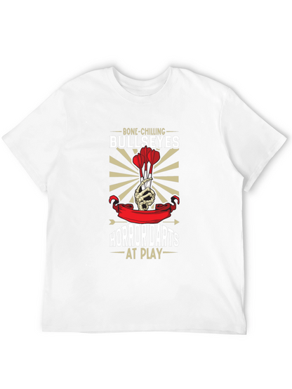 Bone-Chilling Bullseyes Horror Darts T-Shirt