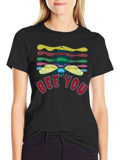 Bee You T-Shirt - Graphic Print Mens Tee