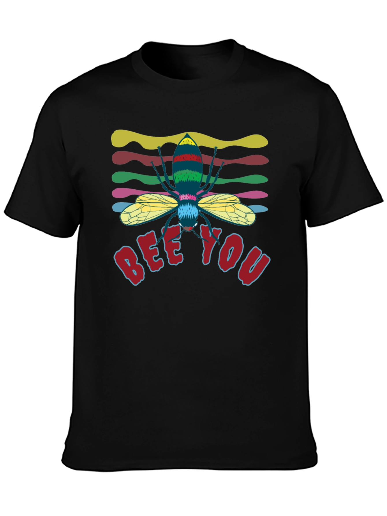 Bee You T-Shirt - Graphic Print Mens Tee