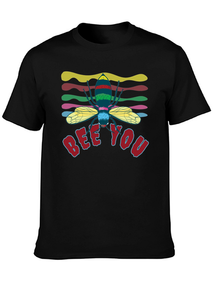 Bee You T-Shirt - Graphic Print Mens Tee