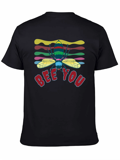 Bee You T-Shirt - Graphic Print Mens Tee