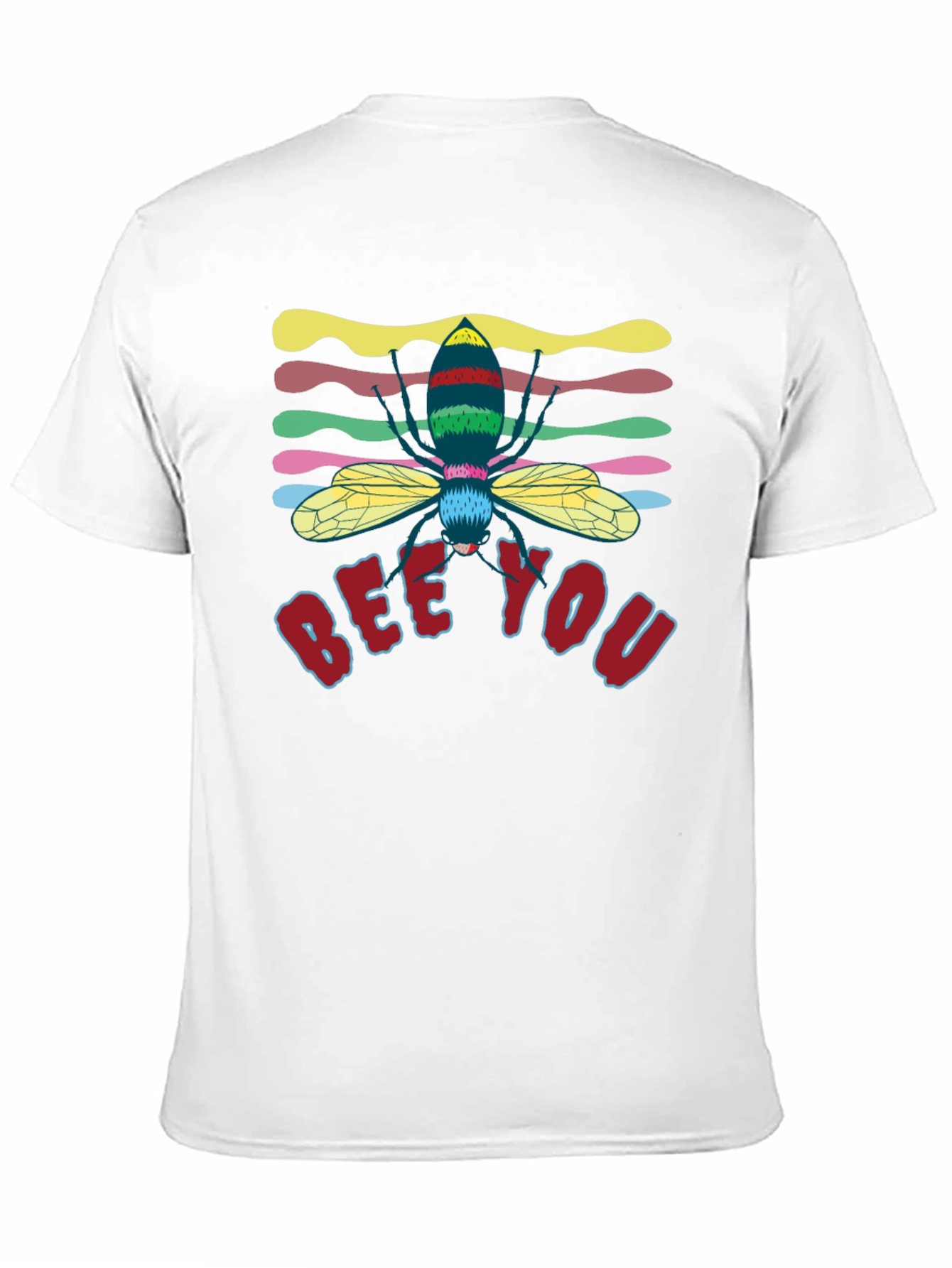 Bee You T-Shirt - Graphic Print Mens Tee