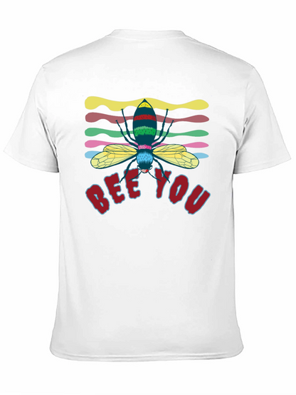 Bee You T-Shirt - Graphic Print Mens Tee