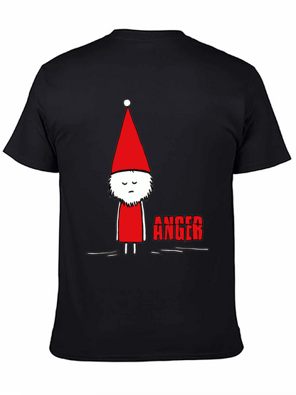 Anger Gnome Graphic Tee - Black