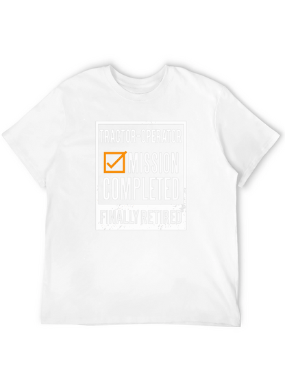 Tractor Operator Retired T-Shirt