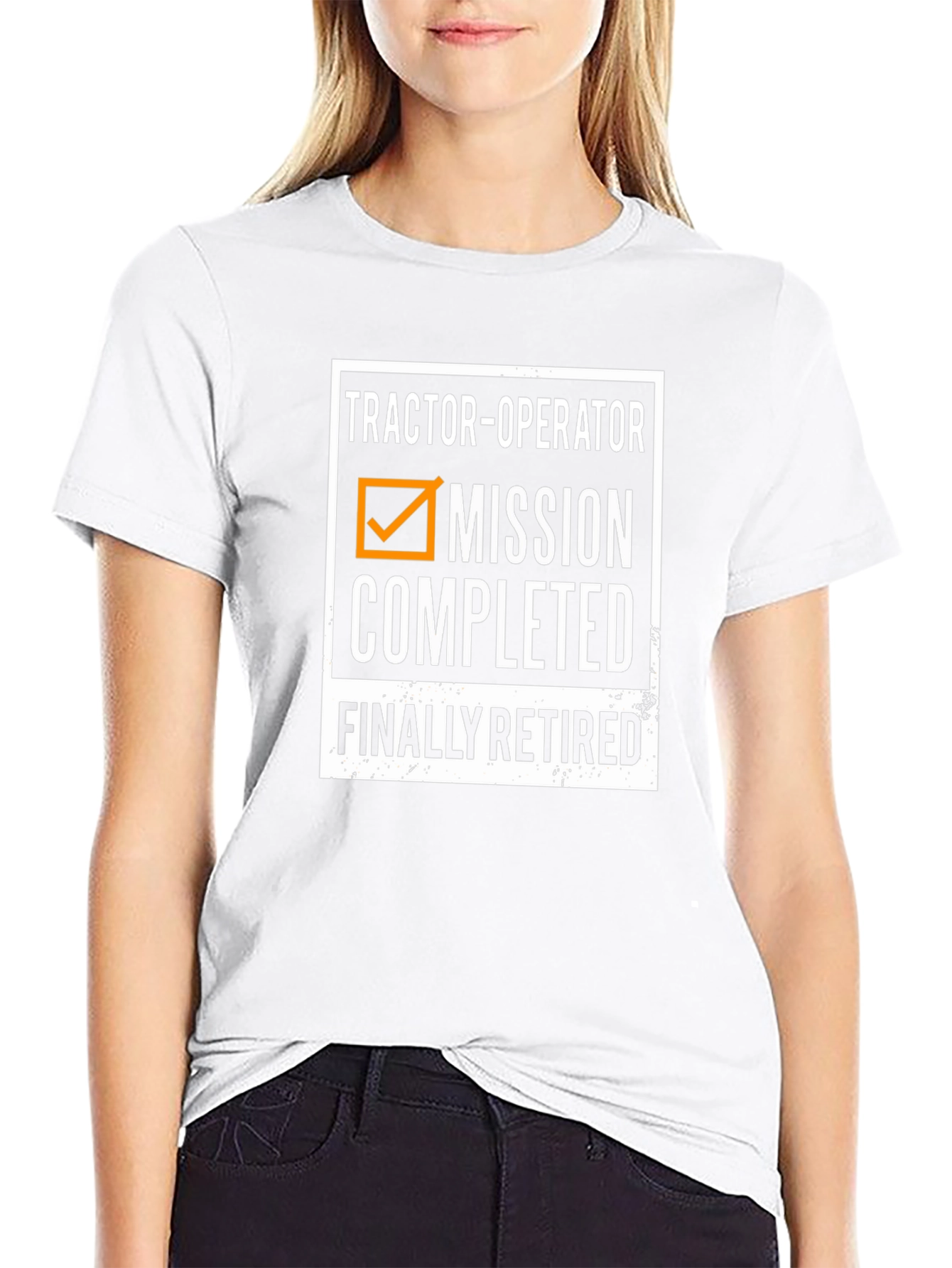 Tractor Operator Retired T-Shirt