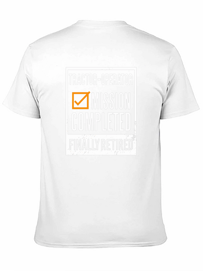Tractor Operator Retired T-Shirt