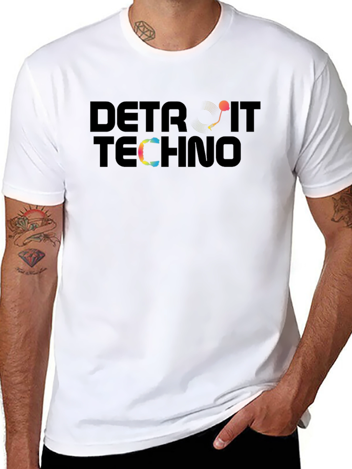 Detroit Techno Graphic T-Shirt