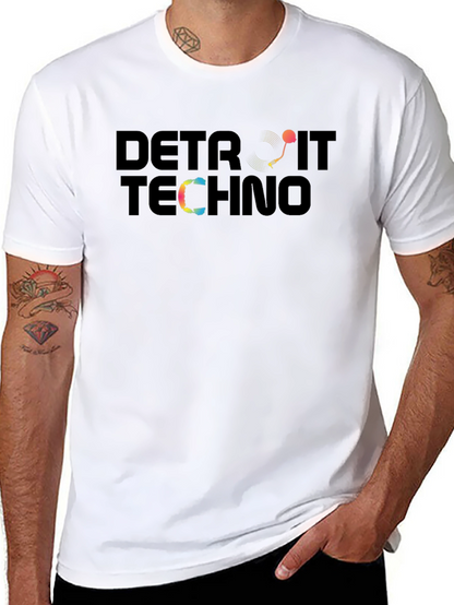Detroit Techno Graphic T-Shirt