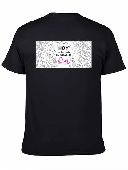 Hoy En Manos De Dios Black T-Shirt