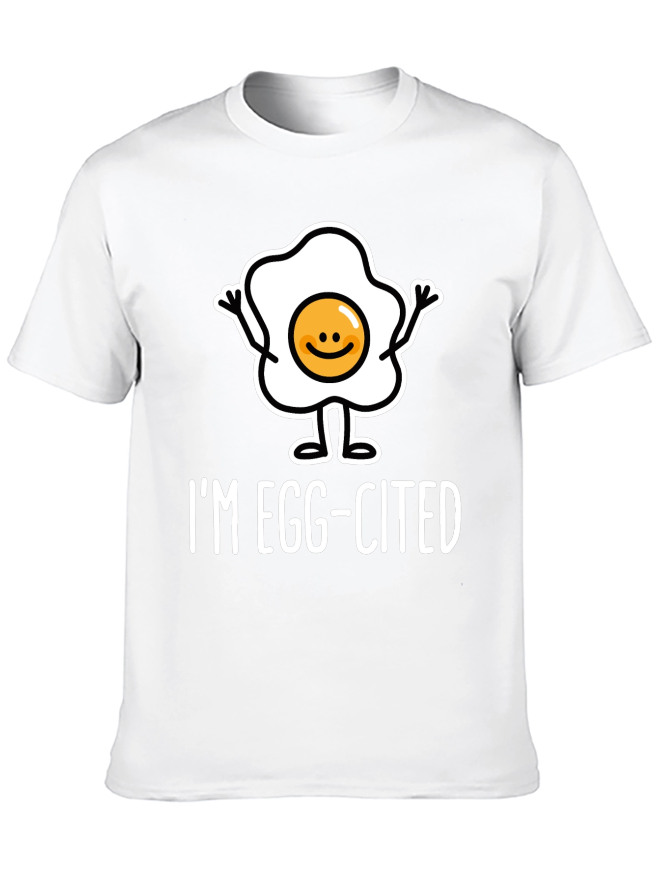 Im Egg-Cited Funny Foodie Graphic Tee