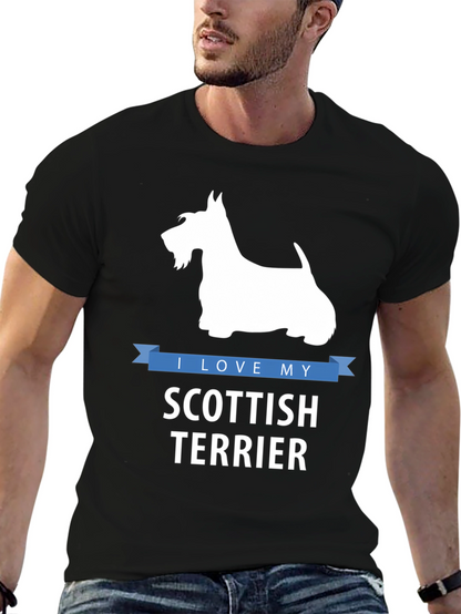 I Love My Scottish Terrier T-Shirt