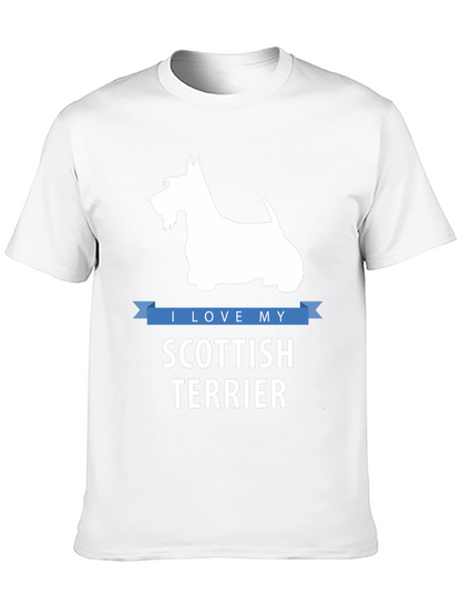 I Love My Scottish Terrier T-Shirt