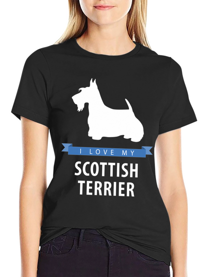I Love My Scottish Terrier T-Shirt