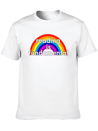 Reading is Fundamental Rainbow Graphic Tee