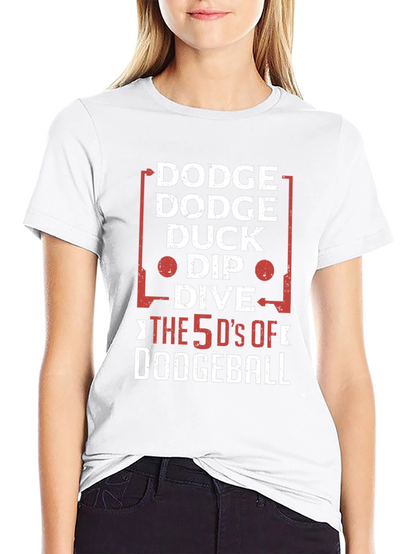 Dodgeball 5 Ds Funny Graphic T-Shirt