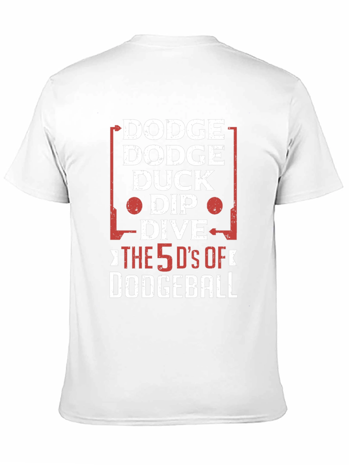 Dodgeball 5 Ds Funny Graphic T-Shirt