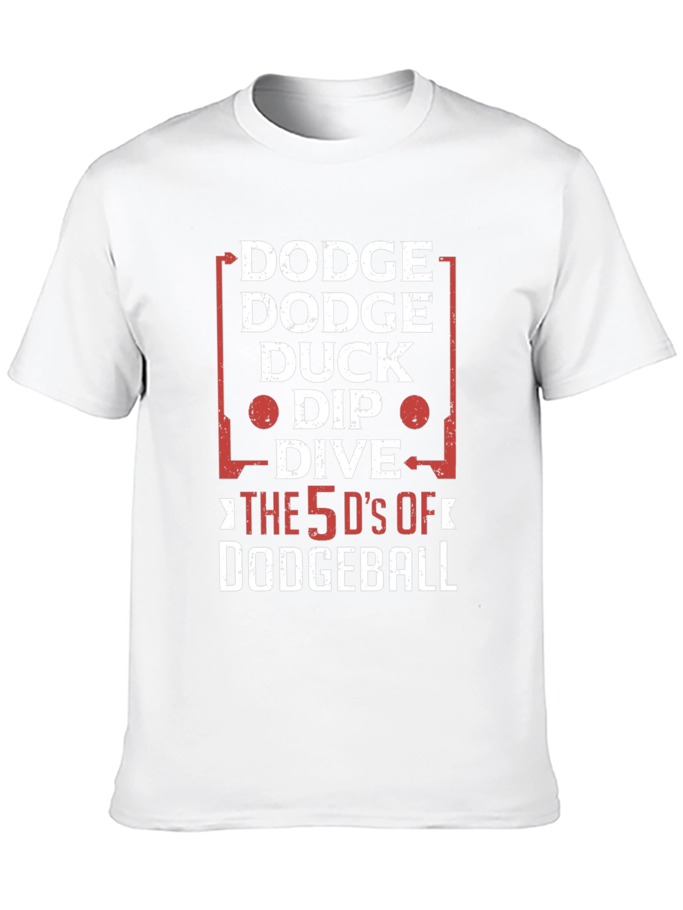 Dodgeball 5 Ds Funny Graphic T-Shirt